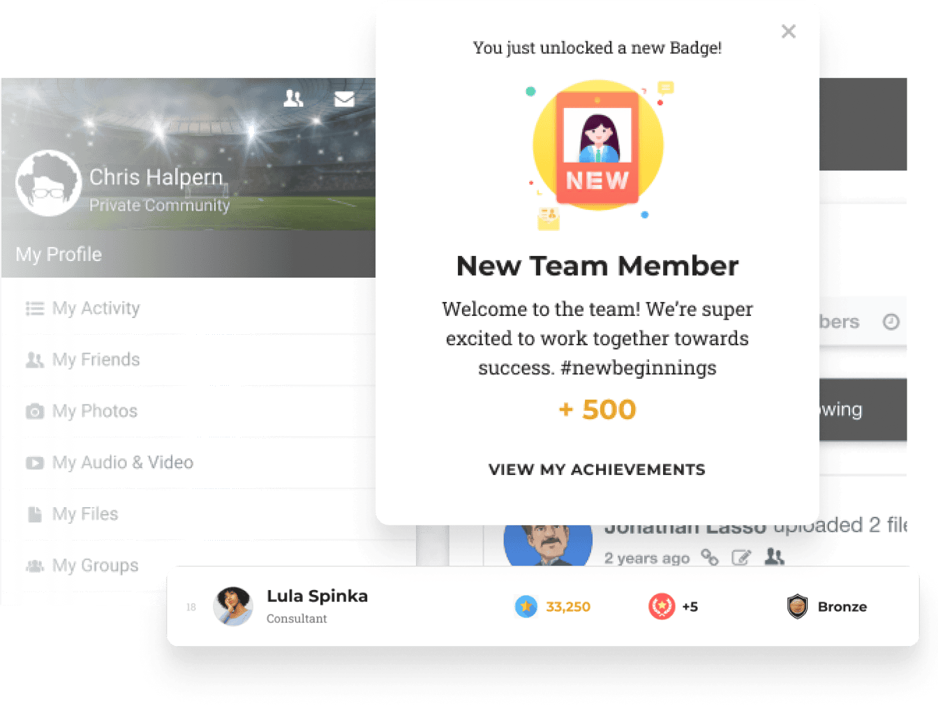 Join a Motivated Community. Connect with other working professionals who share your commitment to building real financial freedom. Exchange ideas, share wins, and stay accountable alongside people who understand exactly where you are — because they're on the same path. This is a safe space built for honest conversation, not hype.